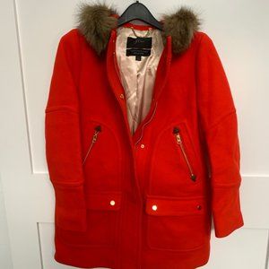 J.Crew Chateau parka in Italian stadium-cloth wool